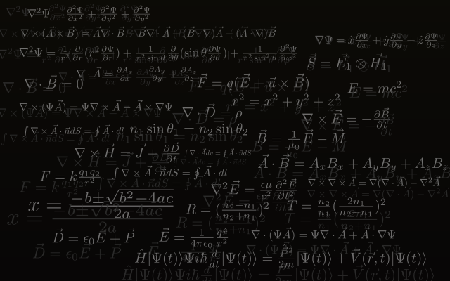 Black background numbers symbols pattern free wallpaper - medium preview image