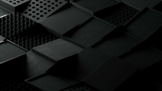Black squares dots cellphone 3d free wallpaper - medium preview image