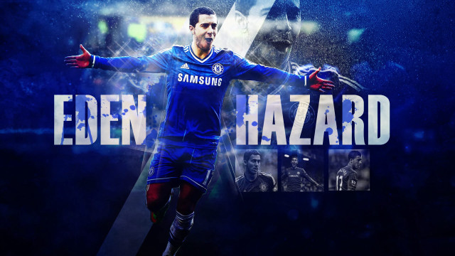 Soccer player celebration eden hazard free wallpaper - medium preview image