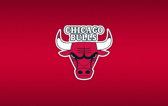 Chicago bulls logo red background #3 free wallpaper - medium preview image