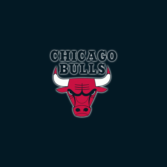Chicago bulls logo black background #5 free wallpaper - medium preview image