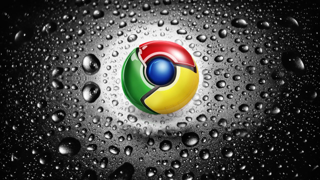 Chrome water drops holography astronaut free wallpaper - medium preview image