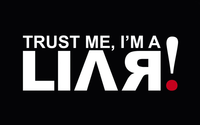 Trust me black white photo #2 free wallpaper - medium preview image