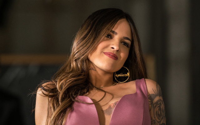 Arm tattoo pink dress earrings free wallpaper - medium preview image