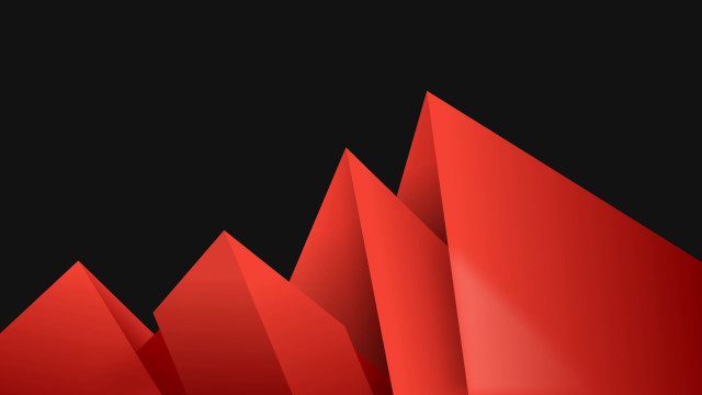 Red black triangle abstract geometry free wallpaper - medium preview image