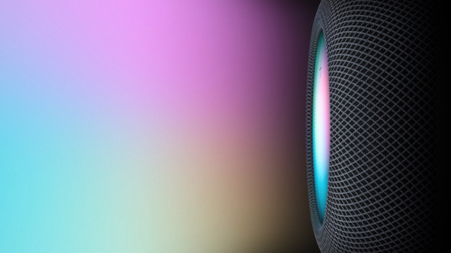 Futuristic speaker rainbow background ai free wallpaper - medium preview image