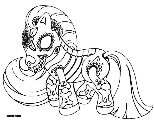 Cartoon pony long mane large free wallpaper - medium preview image