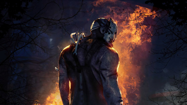 Man gas mask fire sky free wallpaper - medium preview image