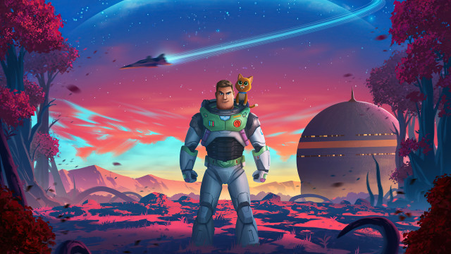 Space station astronaut planet spaceship free wallpaper - medium preview image