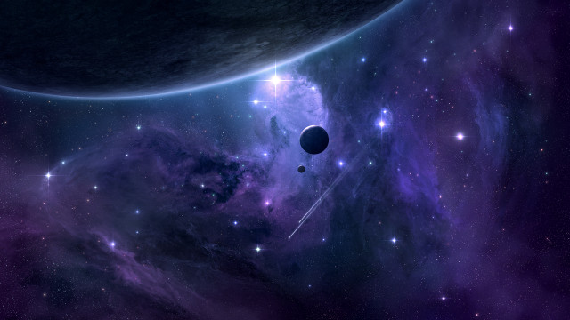 Space distant objects stars matte #2 free wallpaper - medium preview image