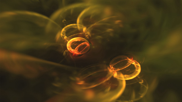 Bubbles redcircle abstract anton graff free wallpaper - medium preview image