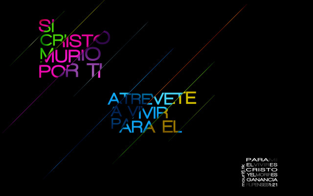Colorful text black background image free wallpaper - medium preview image