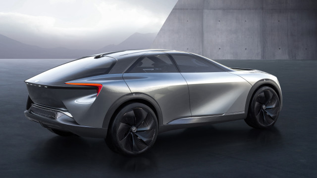 Silver car parking lot mountains free wallpaper - medium preview image