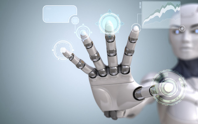 Ai mitsu robot glass ball free wallpaper - medium preview image
