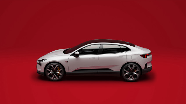 White car red floor driving free wallpaper - medium preview image