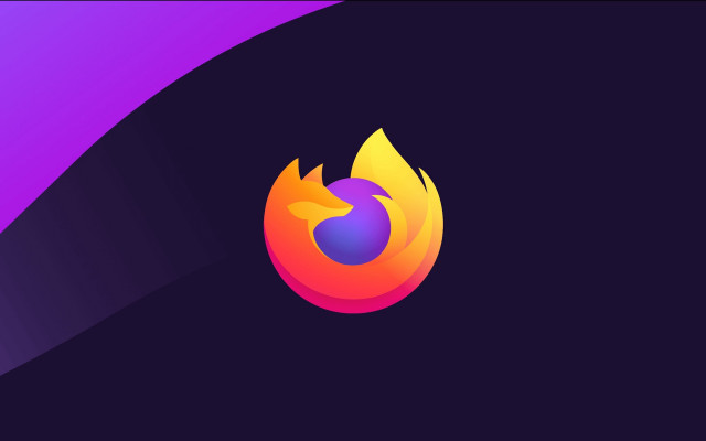 Firefox moon flame futurism surreal free wallpaper - medium preview image