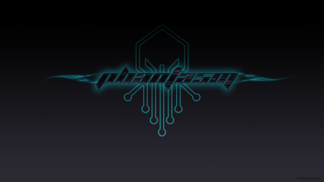 Darkness neon blue black background free wallpaper - medium preview image