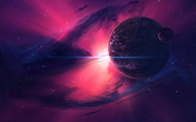 Space planet star bright light #8 free wallpaper - medium preview image