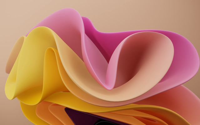 Cellphone colorful screen brown pink free wallpaper - medium preview image