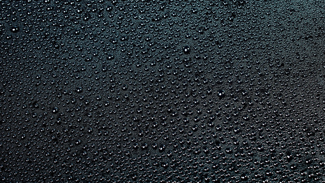 Black water drops yellow light free wallpaper - medium preview image