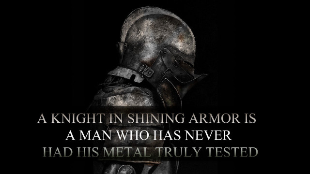 Knight in shining armor untested free wallpaper - medium preview image