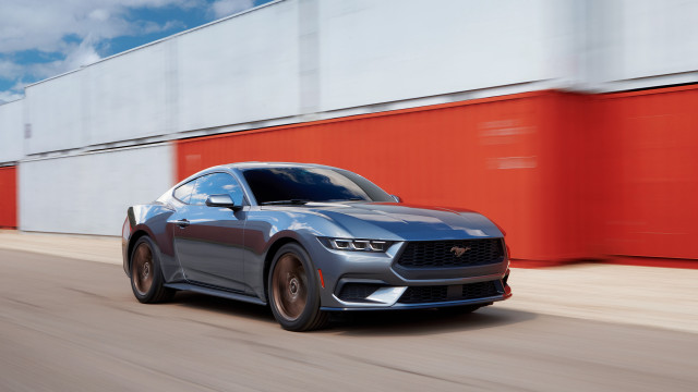 Grey car red wall cobra free wallpaper - medium preview image