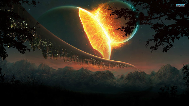 Planet star distant object computer free wallpaper - medium preview image