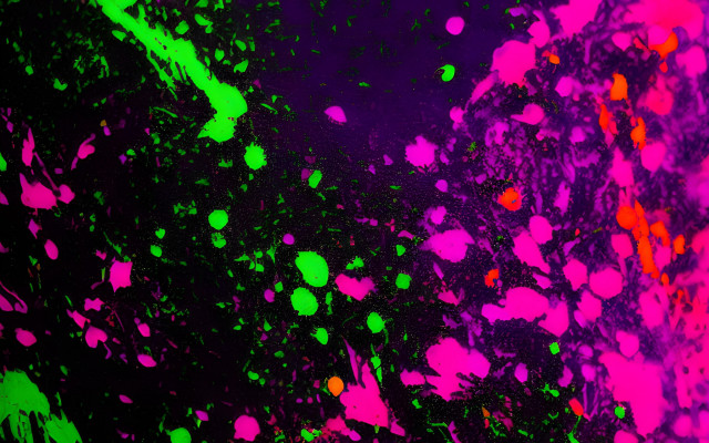 Colorful fluorescent neoplasticism glowing microscopic free wallpaper - medium preview image
