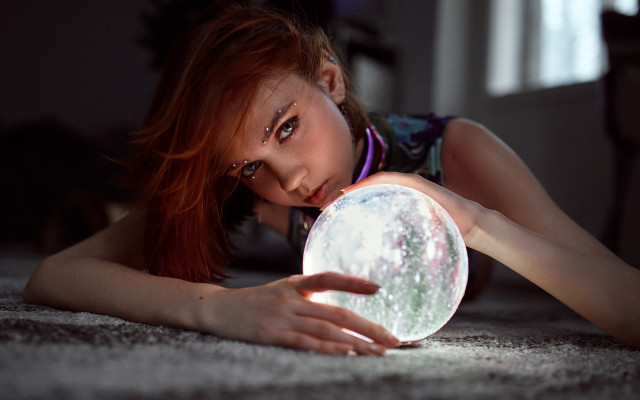 Daphne allen hologram crystal ball free wallpaper - medium preview image