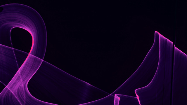 Purple abstract curved lines black free wallpaper - medium preview image