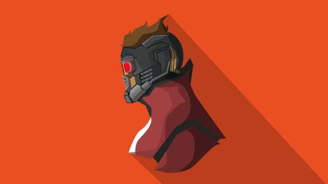 Man helmet red background digital free wallpaper - medium preview image
