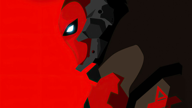 Red black man eddie mendoza free wallpaper for desktop - medium preview image