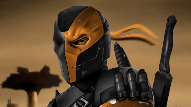 Man costume gun tree sky free wallpaper - medium preview image