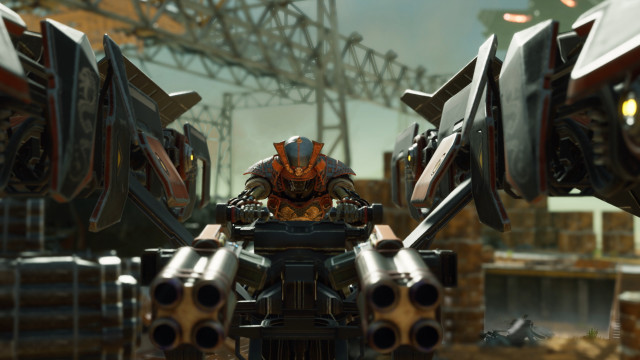 Robot cobra mecha vehicle city free wallpaper - medium preview image