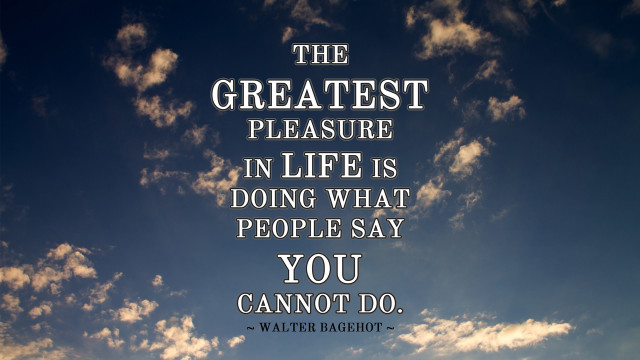 Quote blue sky clouds background free wallpaper - medium preview image