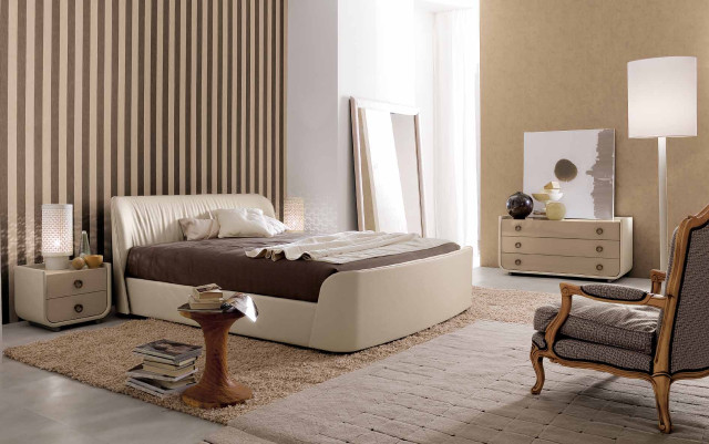 Bedroom modern european ink painting free wallpaper - medium preview image
