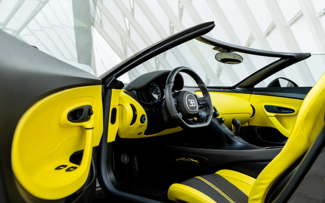 Yellow black car interior cobra free wallpaper - medium preview image