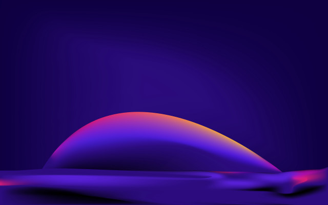 Purple orange abstract curves blue free wallpaper - medium preview image