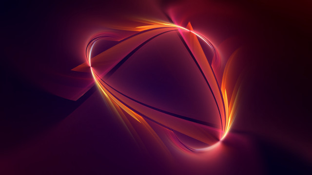Purple orange abstract curved light free wallpaper - medium preview image