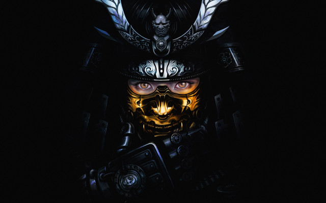 Helmet skull wings camera cyberpunk free wallpaper - medium preview image