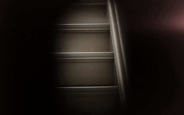 Dark room ladder light abstract free wallpaper - medium preview image