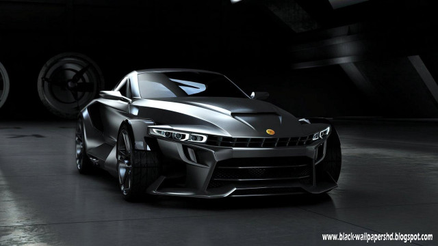 Silver sports car dark room #47 free wallpaper - medium preview image