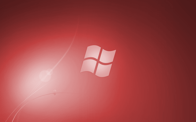 Red background windows logo red free wallpaper - medium preview image