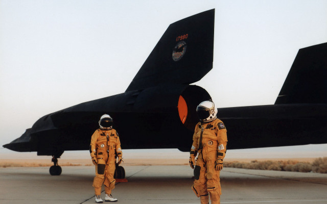 Astronaut jet runway sky afrofuturism free wallpaper - medium preview image