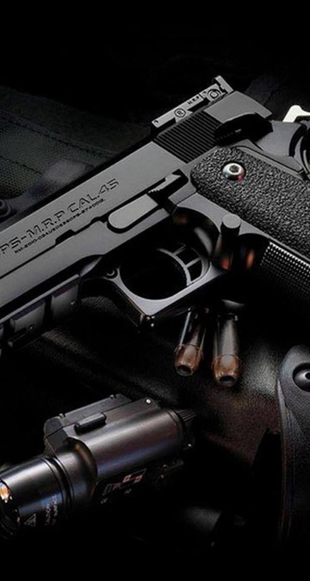 Cobra gun flashlight photorealistic detailed free wallpaper - medium preview image