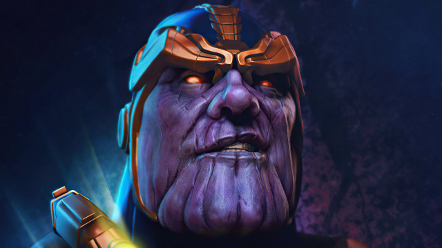 Helmet flashlight glowing armor face free wallpaper - medium preview image