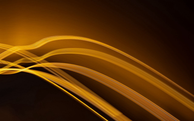 Yellow abstract dark lines curves free wallpaper - medium preview image