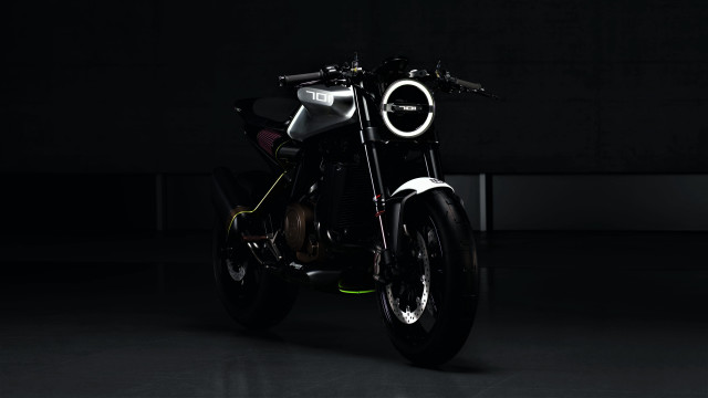 Motorcycle dark room light side #2 free wallpaper - medium preview image