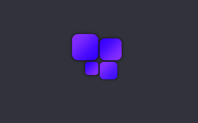 Purple square logo black gray #2 free wallpaper - medium preview image