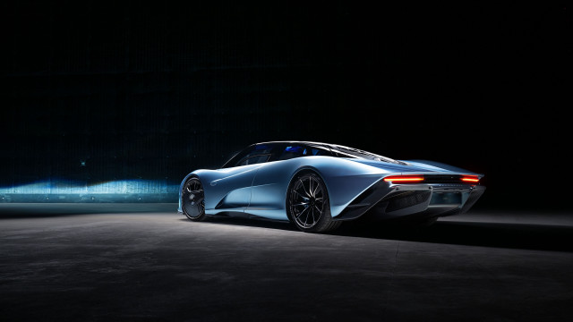 Blue stadium spotlight military car free wallpaper - medium preview image